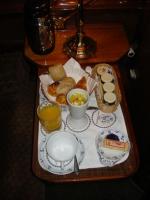 Orient-Express Fr�hst�ck im Abteil