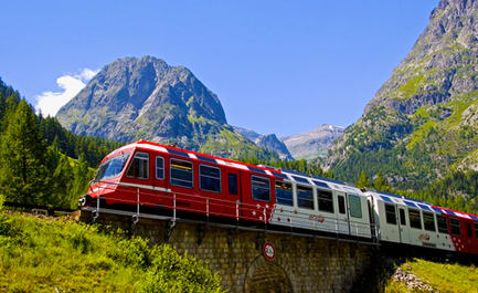 Bahnreise durch Frankreich