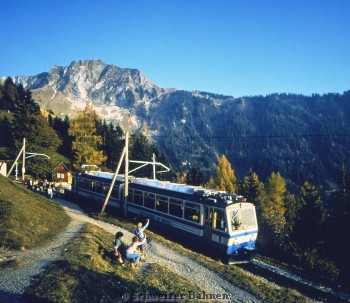 Bahn zum Rochers-de-Naye