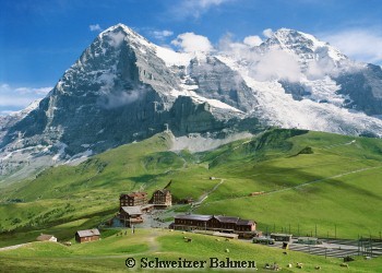 Kleine Scheidegg mit Eiger