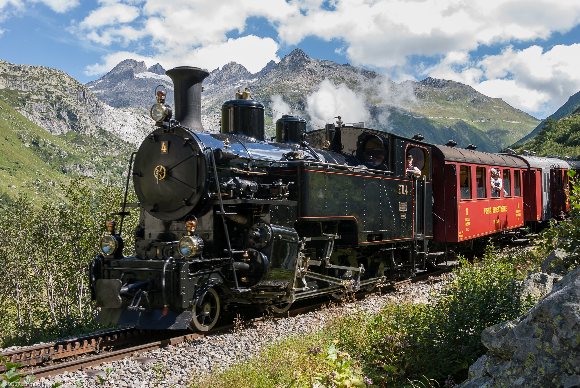 Dampfbahn Furka-Bergstrecke