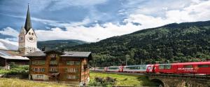 Bild: Glacier Express ab/bis Grenze 