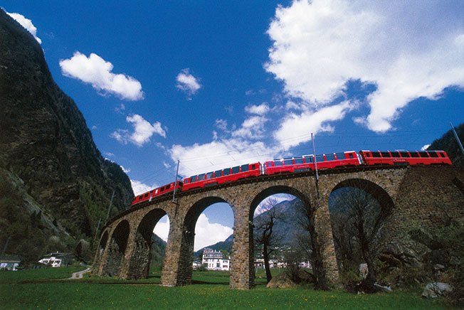 Bild für Brusio Bernina-Express (C) RhB