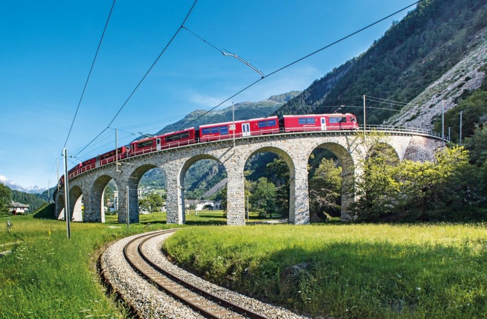 Bild für Kreisviadukt bei Brusio (C)RhB