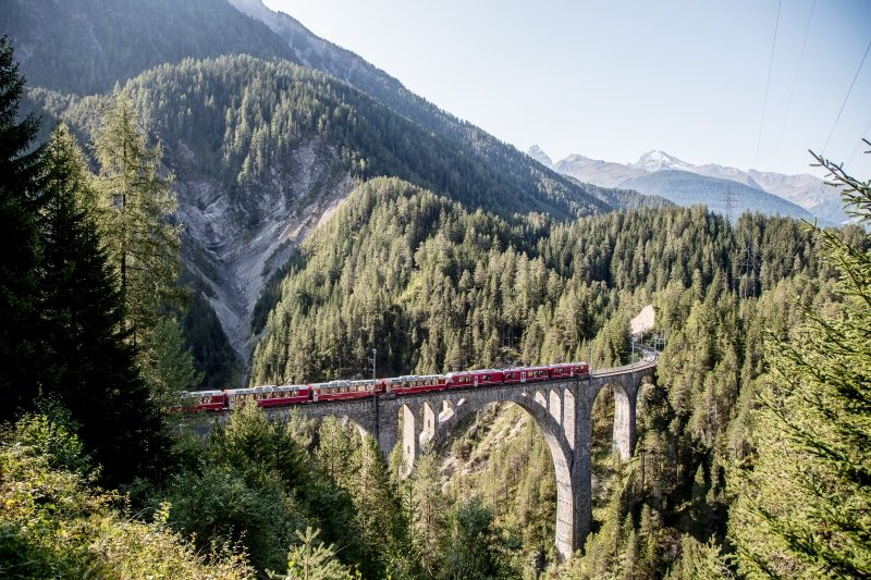 Bild für Wiesener Viadukt (C)RhB/AndreaBadrutt