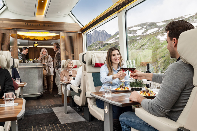 Bild für Glacier Express Excellence Class (C)GlacierExpress