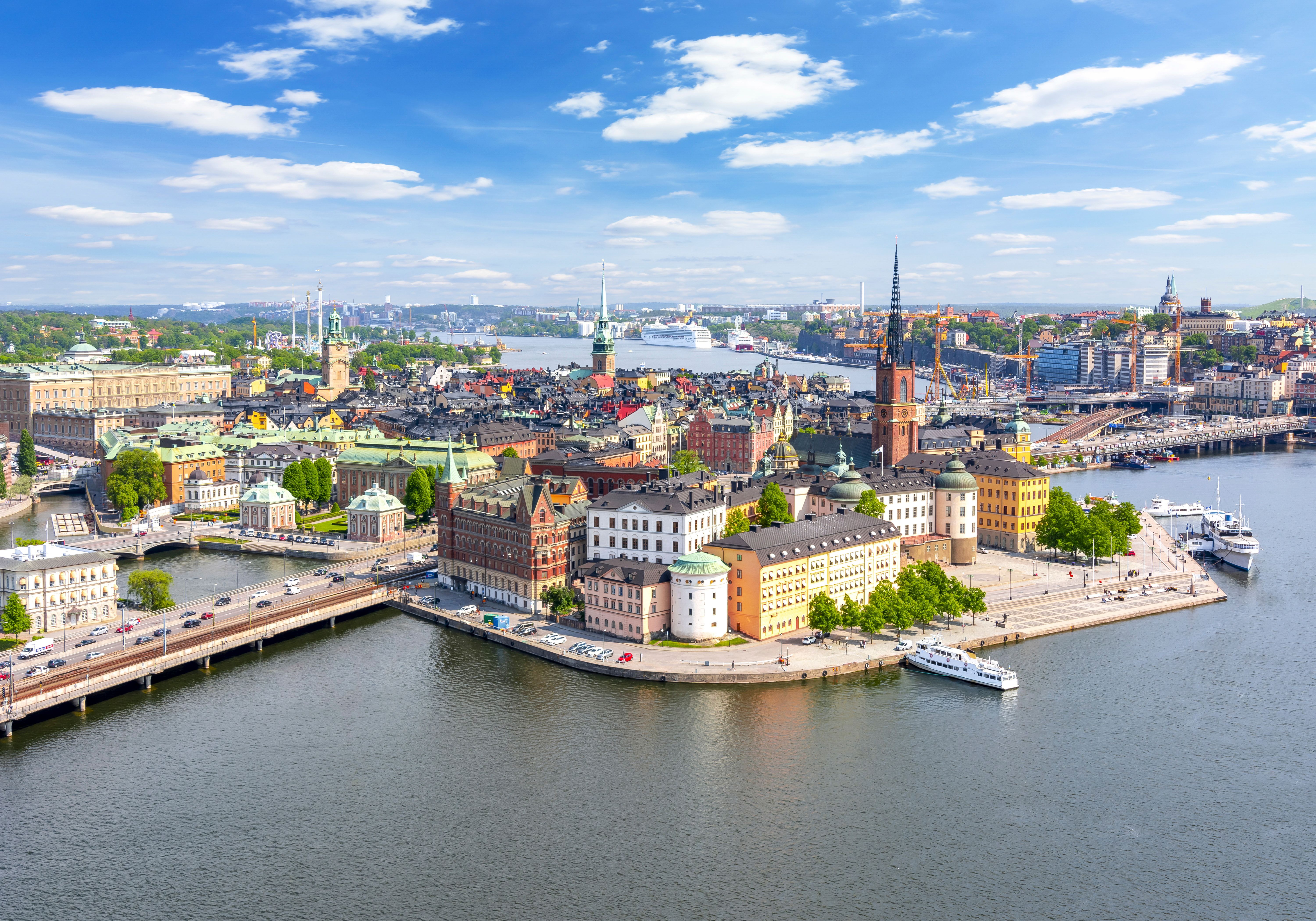 Bild für Altstadtinsel Gamla Stan in Stockholm © Mistervlad