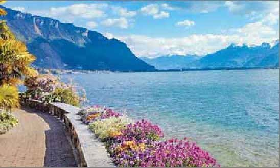 Bild für Montreux, Genfersee