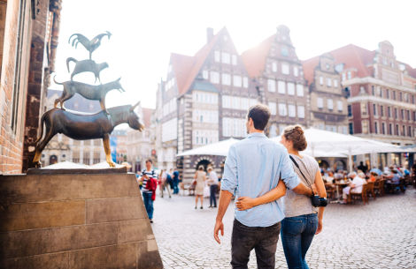 Bild für Stadtmusikanten © Jonas Ginter, BTZ Bremer Touristik-Zentrale