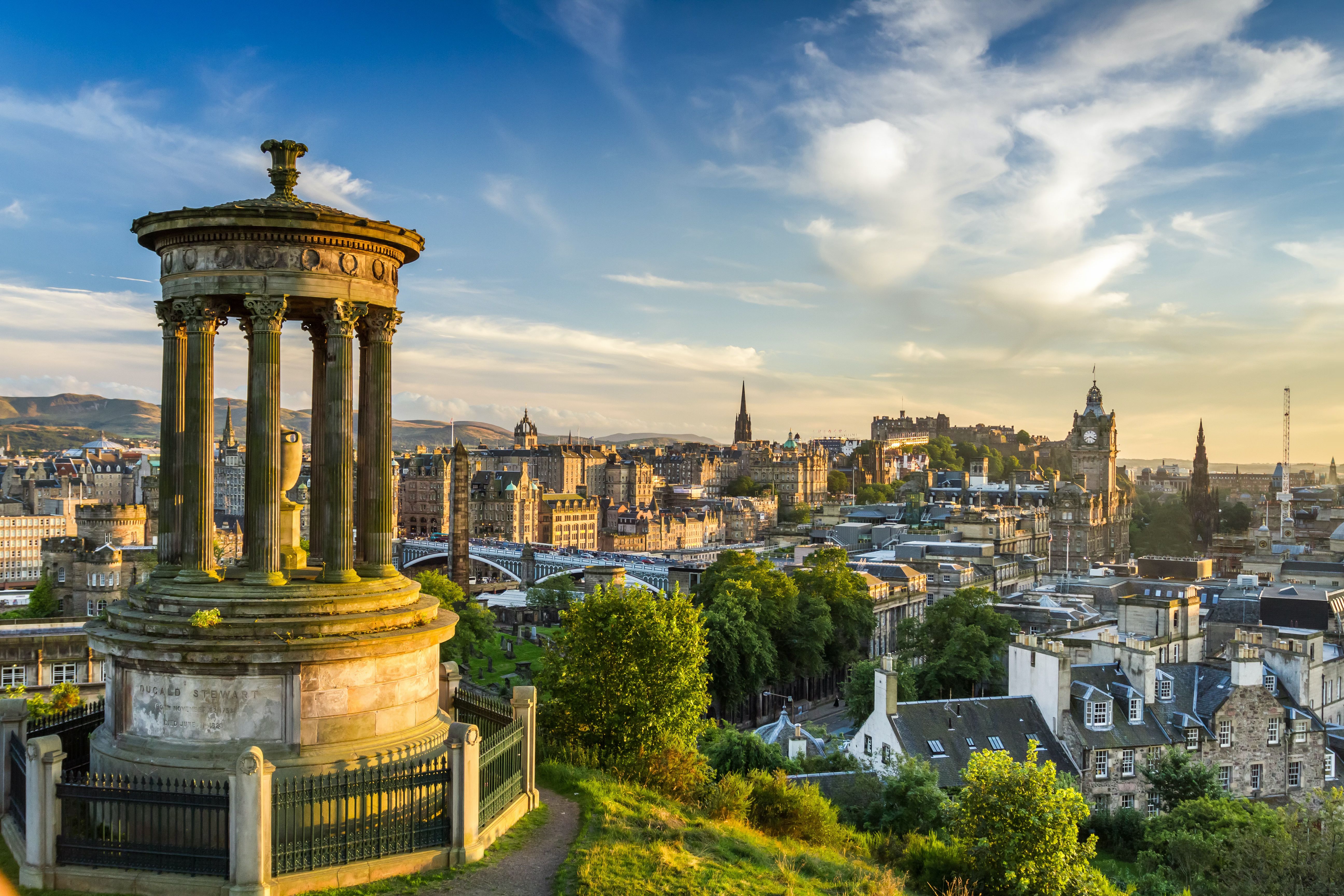 Bild für Blick auf Edinburgh © Credit shaiith