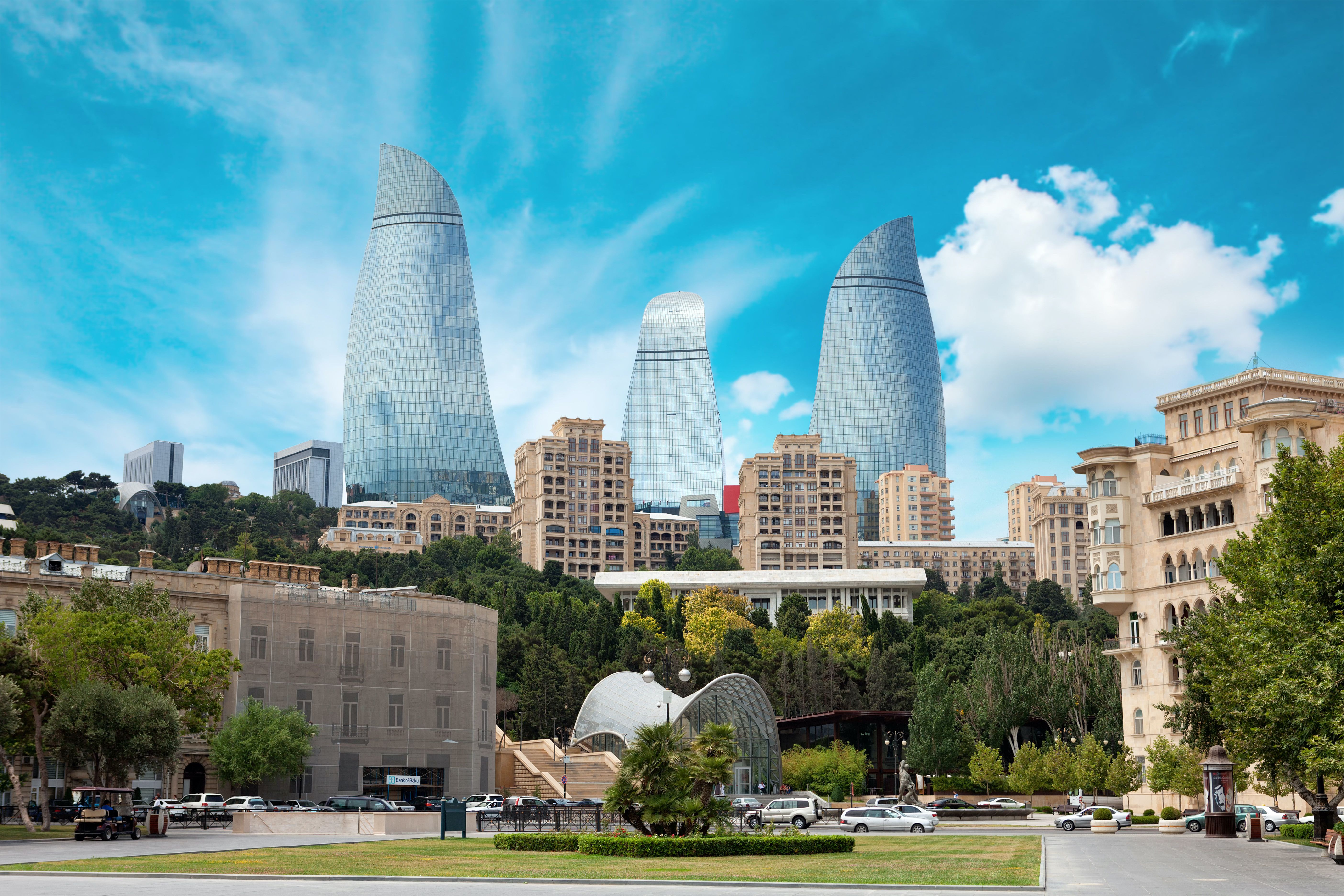 Bild für Die Flame Towers in Baku © photoaliona