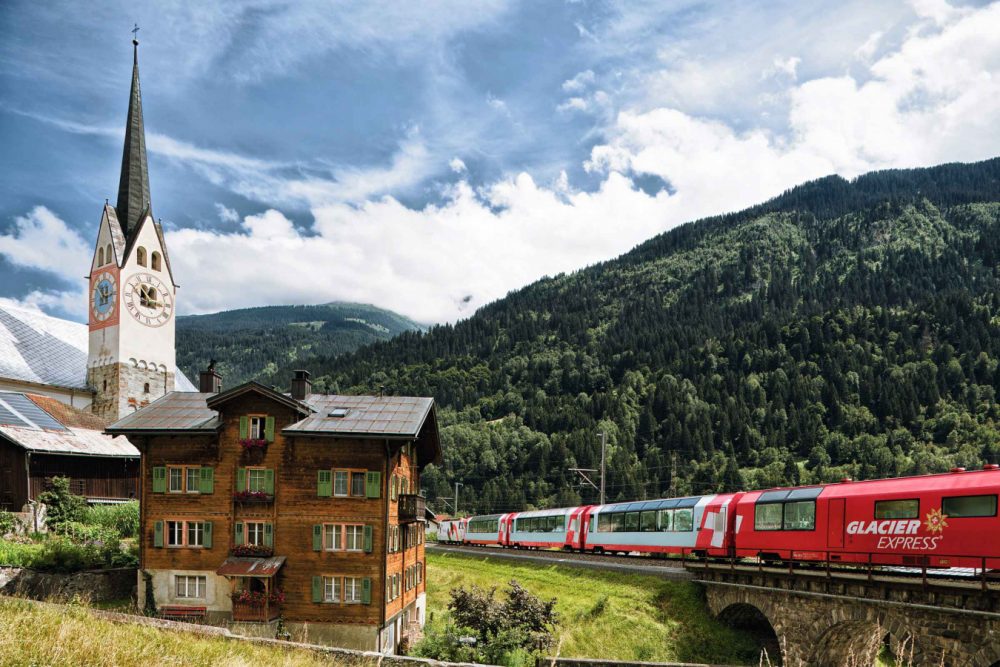 Bild für Glacier Express Panorama