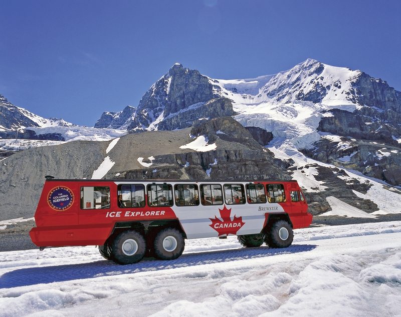 Bild für Fahrt auf dem Athabasca Gletscher