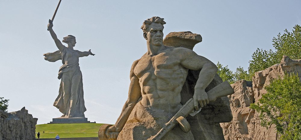 Bild für Monumentalstatue Mutter Heimat in Wolgograd