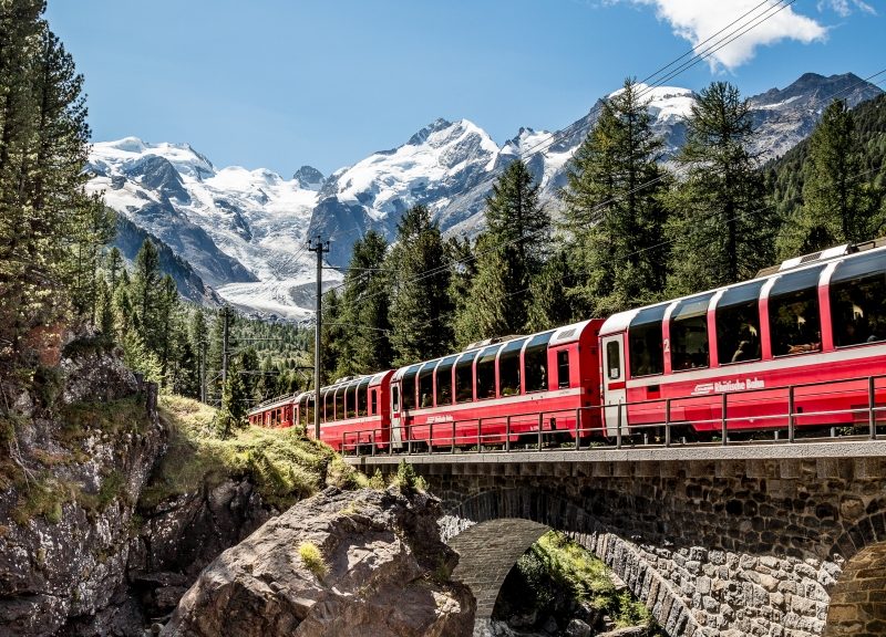 Bild für Bernina Express (C)RhB/AndreaBadrutt