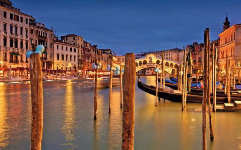 Bild für Rialto Brücke in Venedig © panthermedia.net/René Hübel