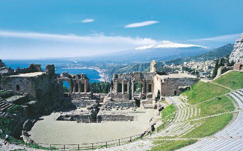 Bild für Antikes Theater in Taormina