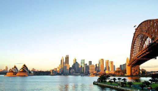 Bild für Sydney Skyline und Sydney Opera