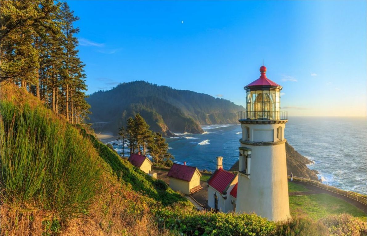 Bild für Heceta Head Leuchtturm in Oregon