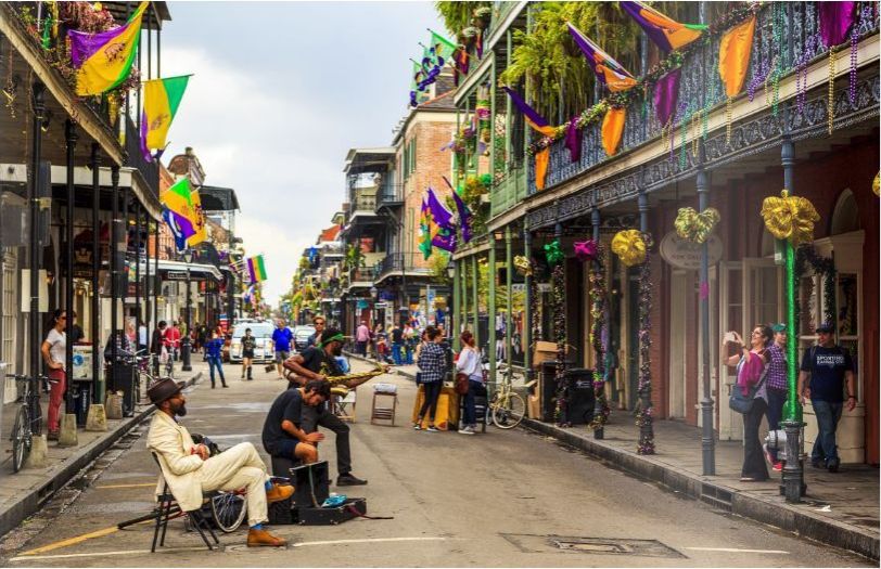 Bild für French Quarter in New Orleans