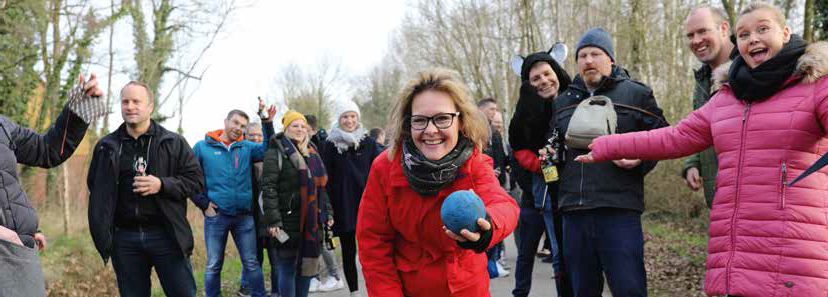 Bild für Boßeltour durchs winterliche Münsterland