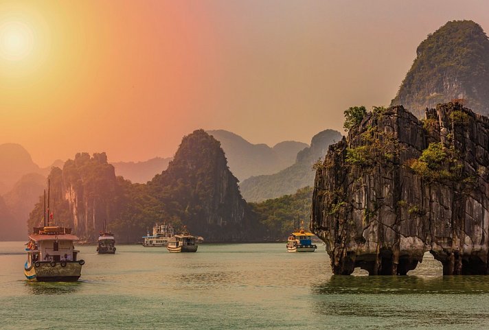 Bild für Halong Bucht