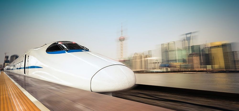 Bild für China-Hochgeschwindigkeits-Zug-in-Shanghai---
