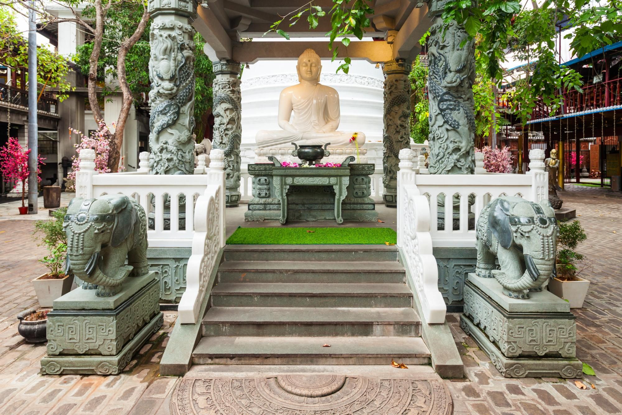 Colombo, Gangaramaya-Tempel
