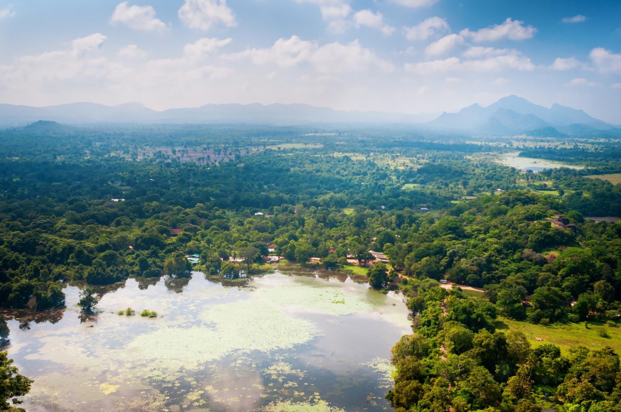 Sigiriya. Landschaft