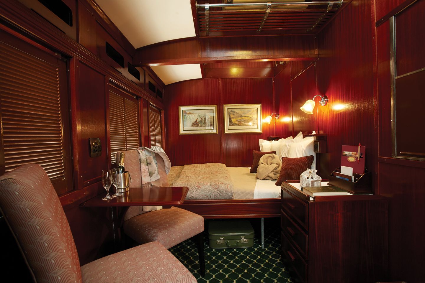 Kategorie Leopard mit Doppelbett © Rovos Rail Tours