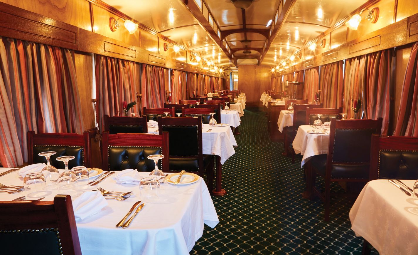 Restaurantwagen © Rovos Rail Tours