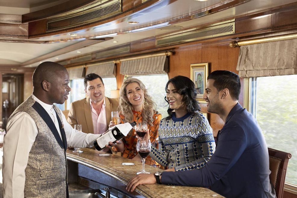 Blue Train, Barwagen