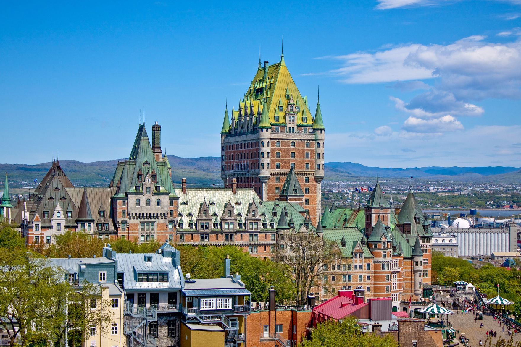 Quebec City, Hotel Fairmont Château Frontenac © marinaphoto