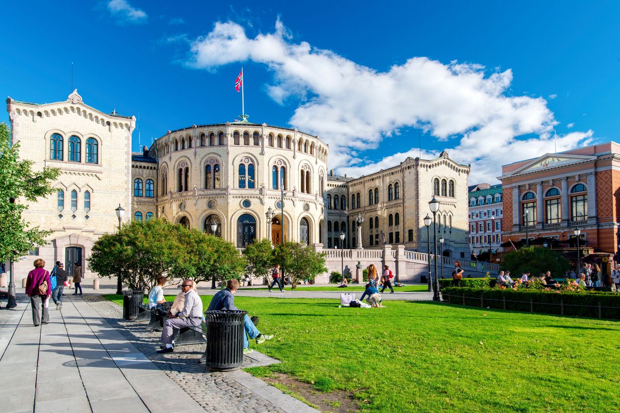 Das Storting in Oslo © nanisimova