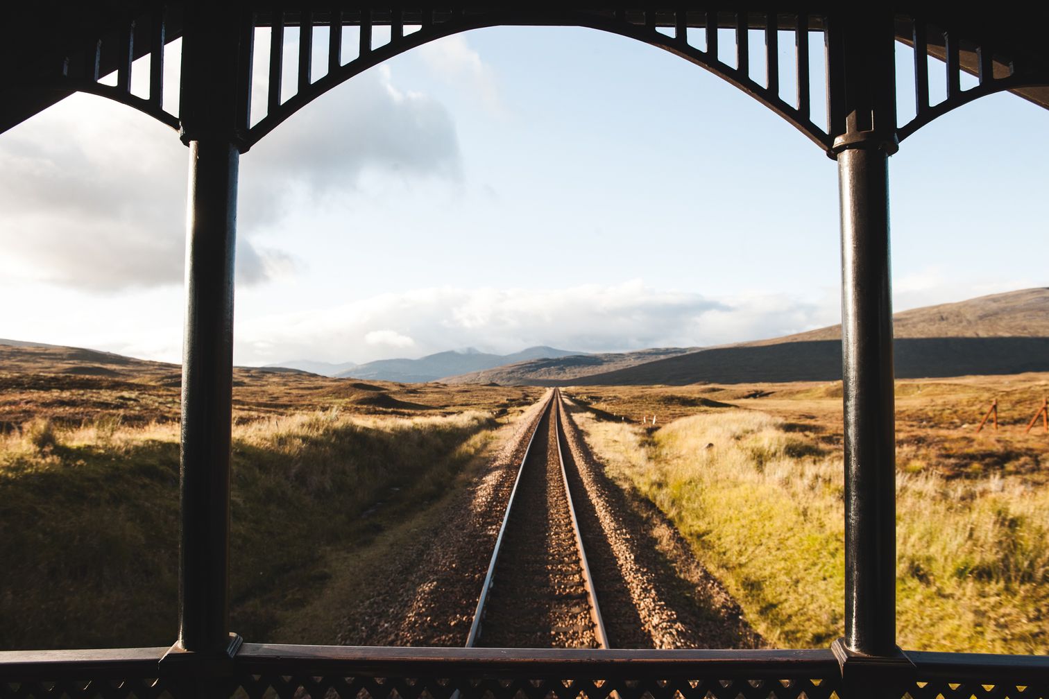 Blick aus den Panoramawagen © Belmond