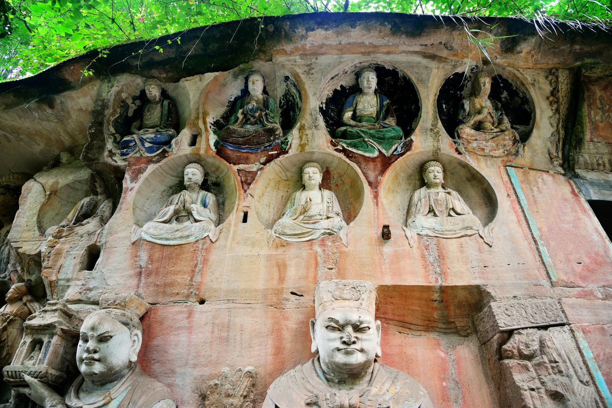 Sichuan, Dazu Felszeichnungen