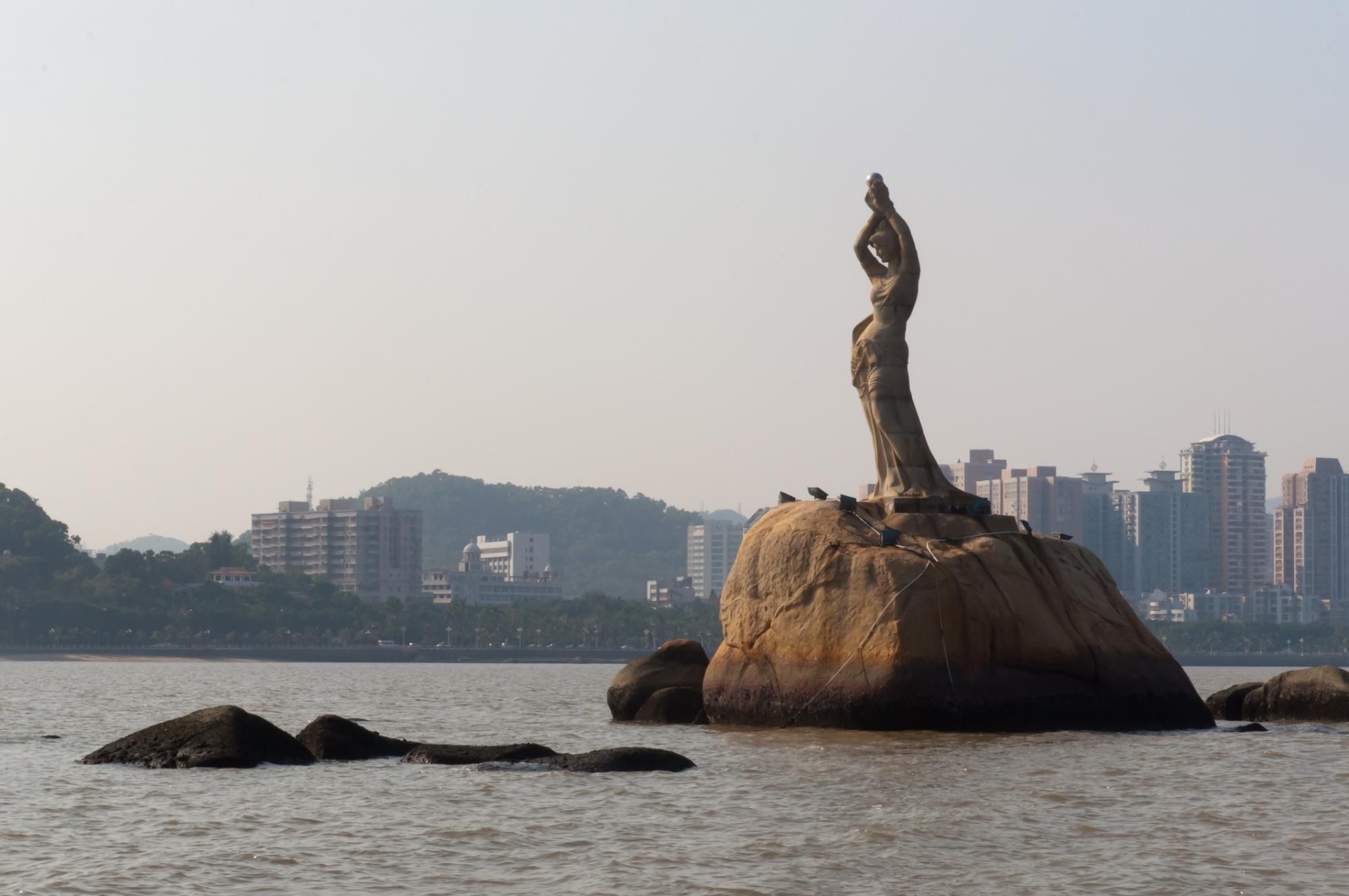 Zhuhai, Fisher Girl Statue Wahrzeichen