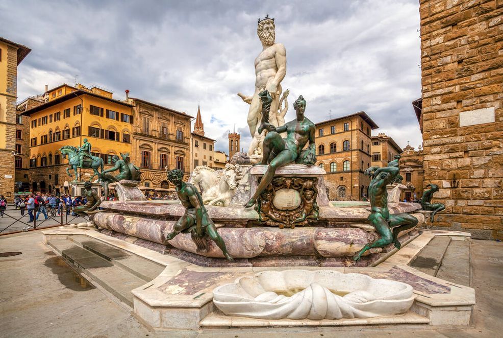 Florenz, Piazza della Signoria © Sazonoff, Gettyimages