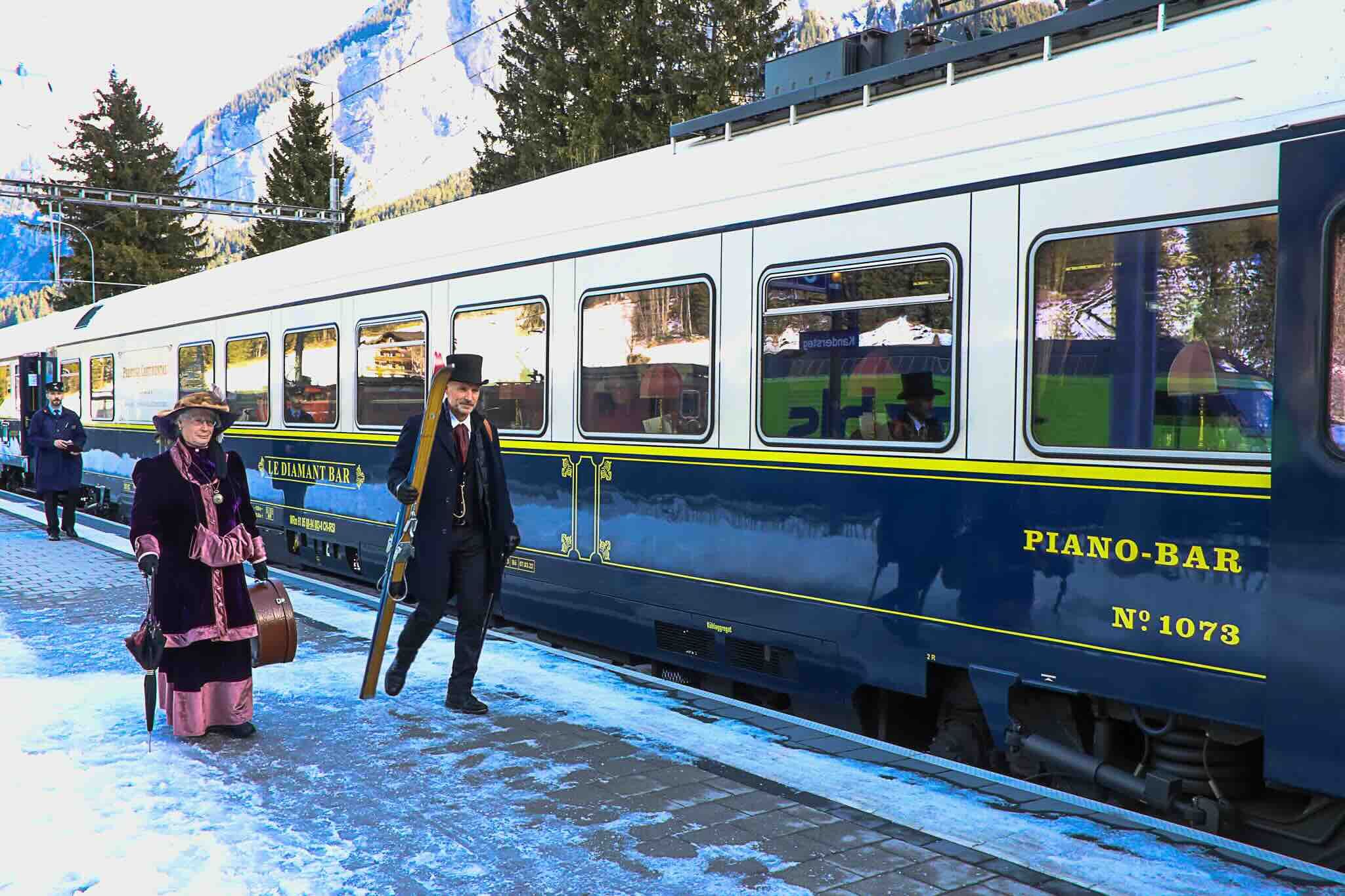 Mit dem Prestige Continental-Express an die Belle-Epoque in Kandersteg