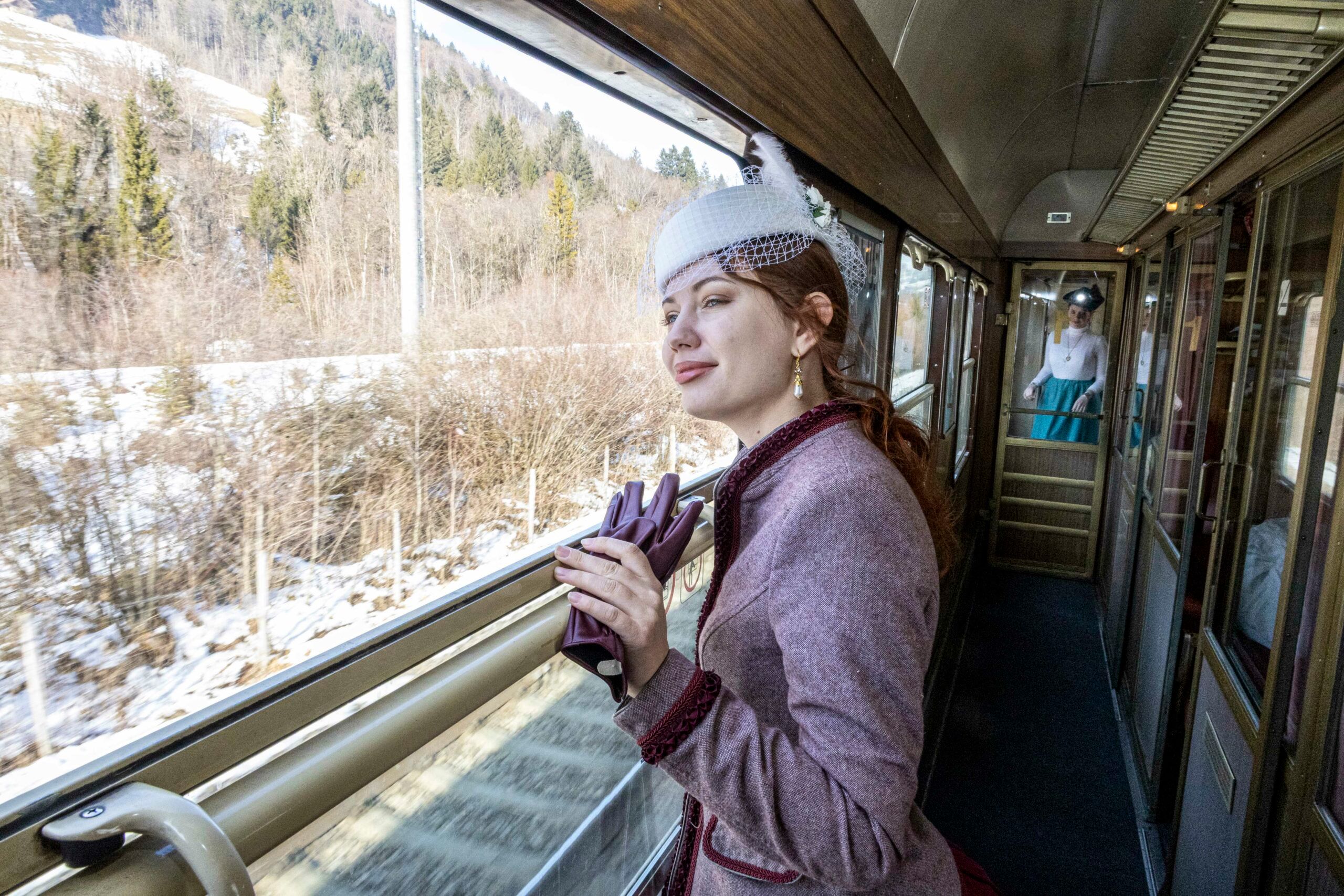 Mit dem Suisse Train Bleu an die Belle-Epoque in Kandersteg