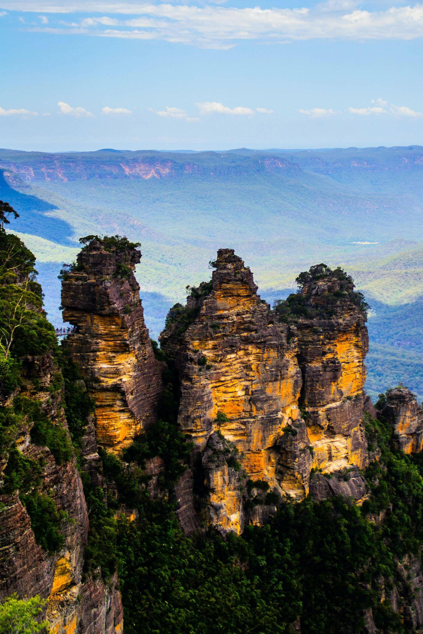 Die drei Schwestern bei den Blue Mountains © Dajahof