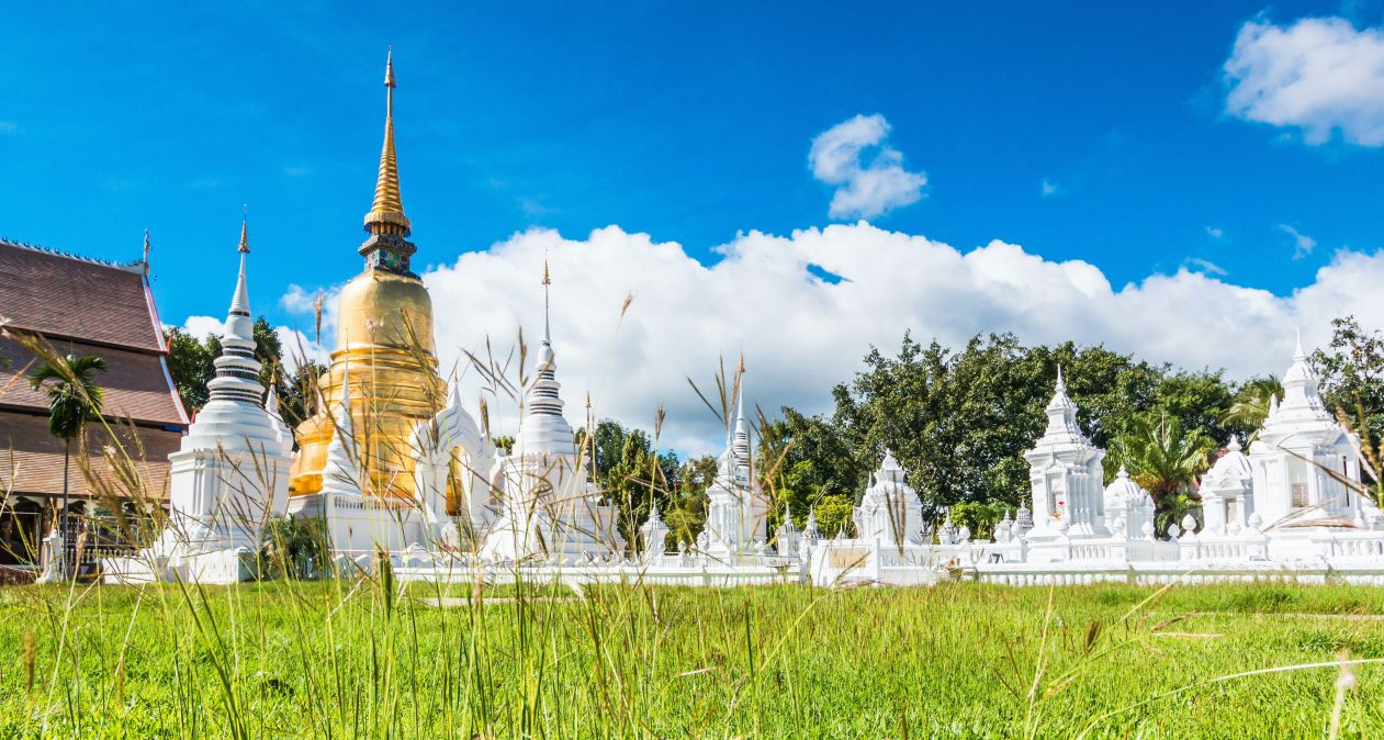Wat Suan Dok in Chiang Mai © Photo Gallery, stockadobe