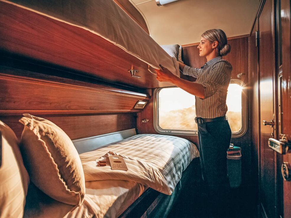 The Ghan, Wohnbeispiel Gold Class