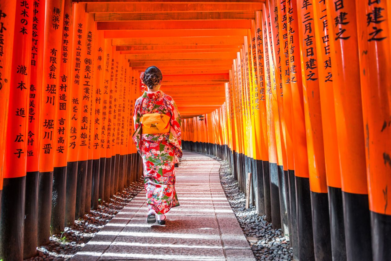 Die roten Tore des Fushimi Inari-Taisha © superjoseph