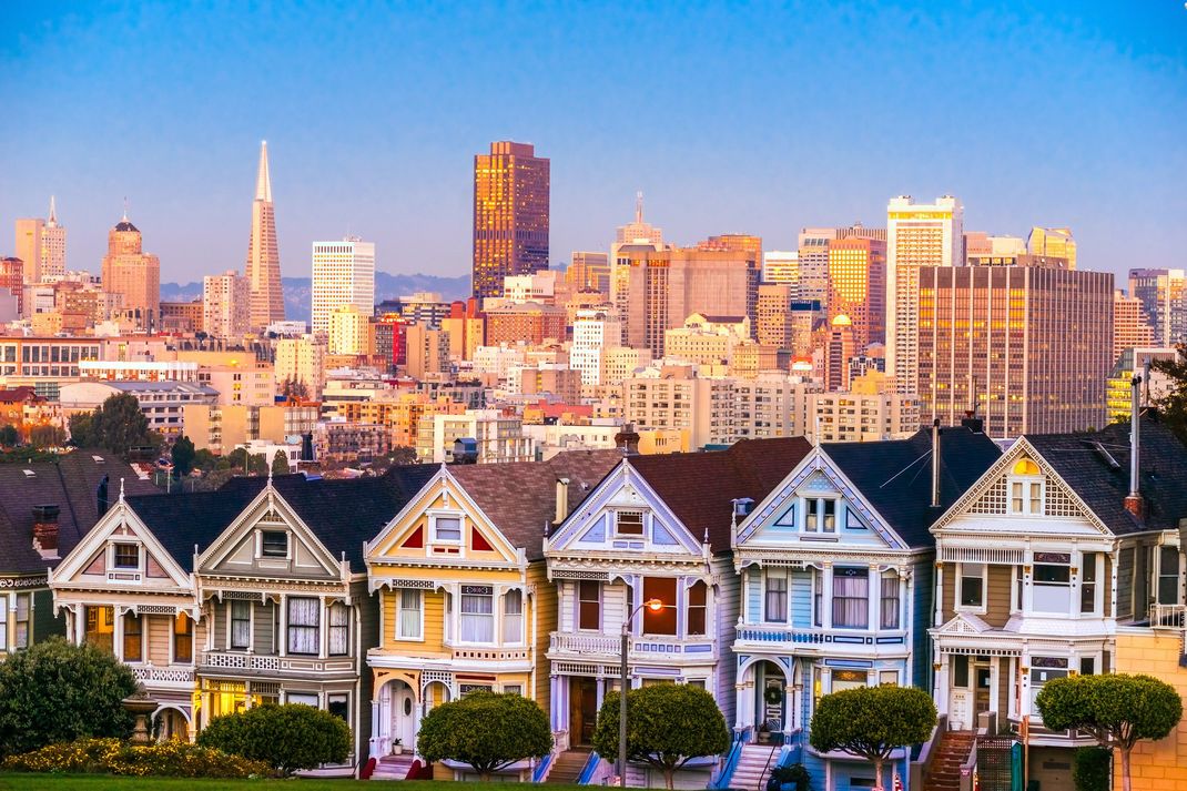 Die Painted Ladies in San Francisco © Luciano Mortula-LGM