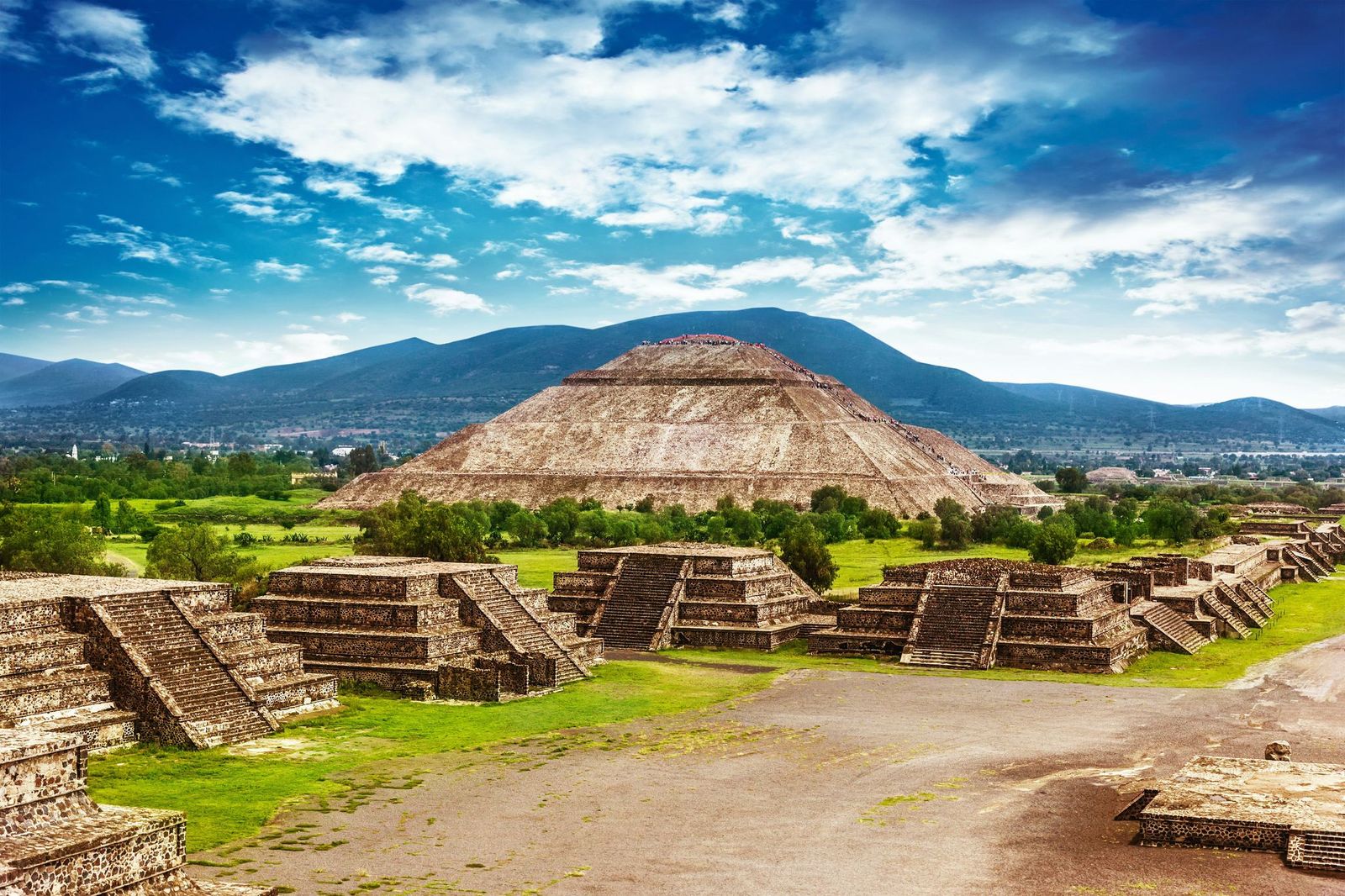 Pyramidenstadt Teotihuacán (UNESCO-Weltkulturerbe) © Anna Om, stockadobe