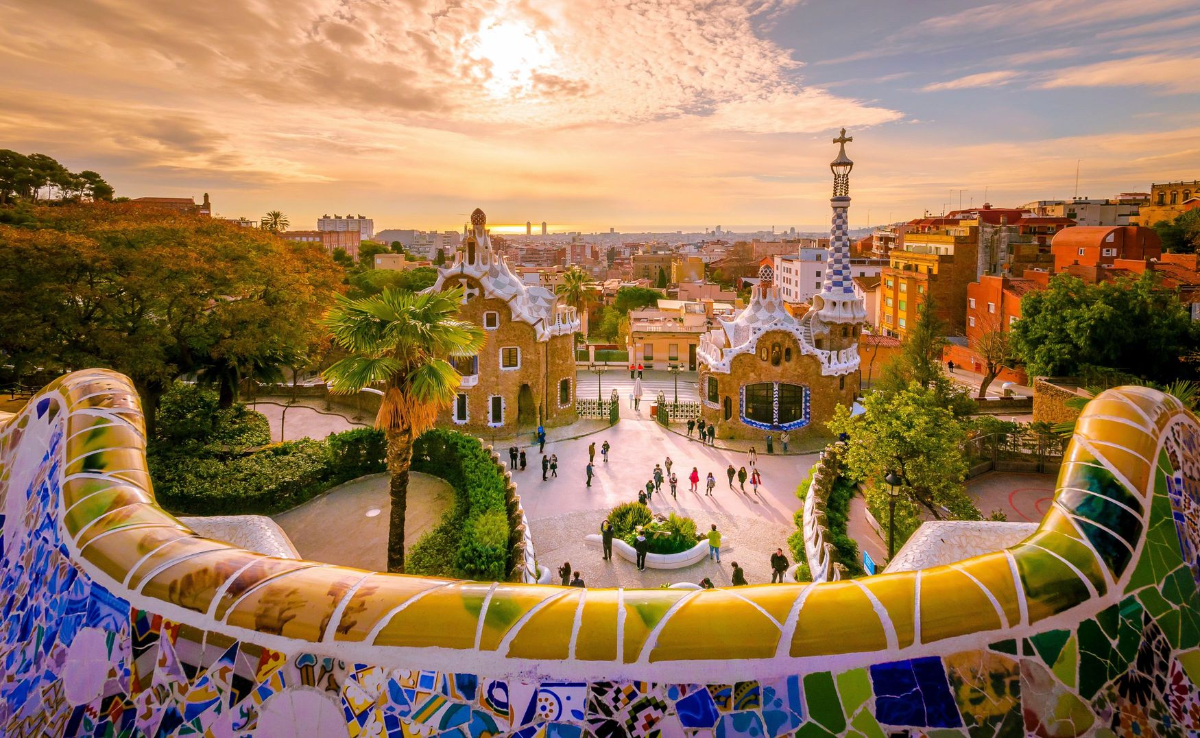Park Güell in Barcelona © gatsi