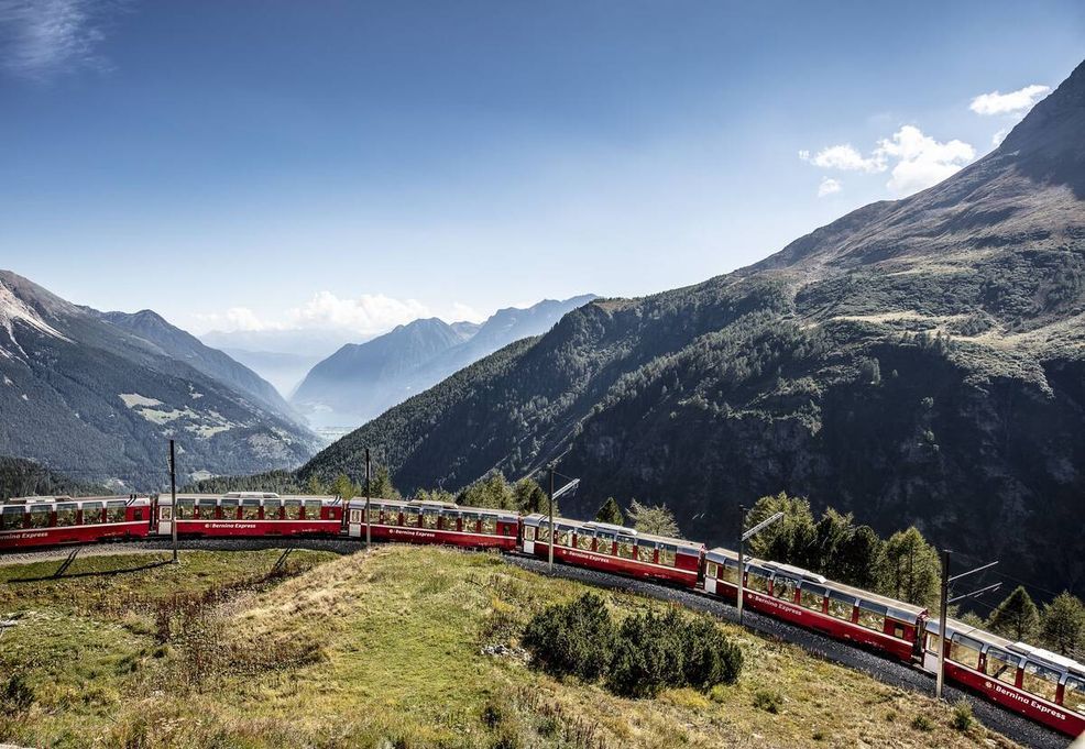 Bahn-Wandern Davos