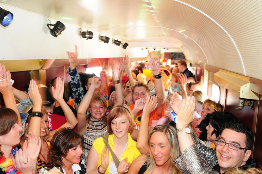 Hamburg Schlagermove mit dem Tagespartyzug