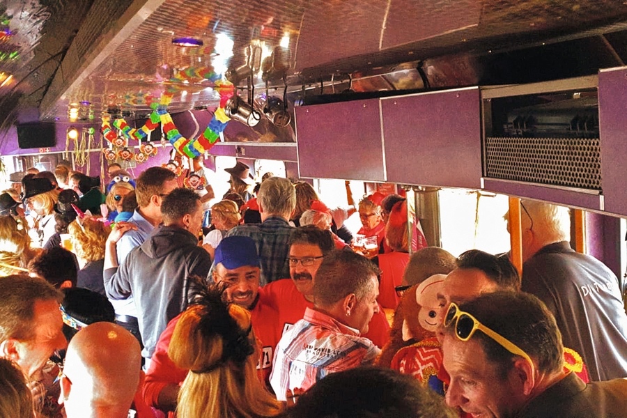 Willingen – Weiberfastnacht mit dem Tagespartyzug